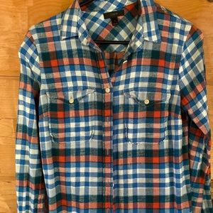 J Crew soft flannel shirt